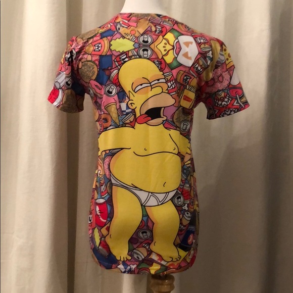 Linzi Yong 1981 Homer Simpson t-shirt - Picture 3 of 4